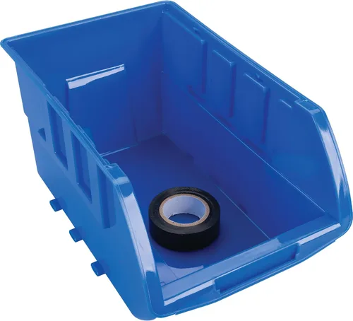 Miniatura 5 de Performance Tool W5196 Bandejas de almacenamiento grandes apilables de 4 piezas (9.25 x 6 x 5 pulg.)