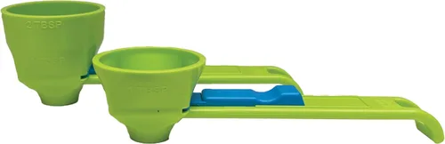 Miniatura 5 de La cuchara medidora original + embudo, preparación antiderrames de proteína en polvo, bebidas deportivas y de entrenamiento, fórmula para bebés