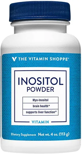 The Vitamin Shoppe Polvo de inositol - Apoya la salud cerebral - Sin sabor (4 oz./134 porciones)