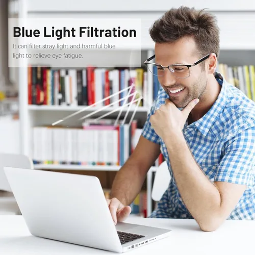 Miniatura 4 de Lentes inteligentes para hombres y mujeres con lentes fotocrómicas, Bluetooth 5.3, polarizados, bloqueo de luz azul, altavoces de oreja abierta