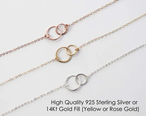 Miniatura 65 de Collar de hija relleno de oro de mamá o papá, collar clásico de perlas blancas con mensaje significativo, listo para regalar