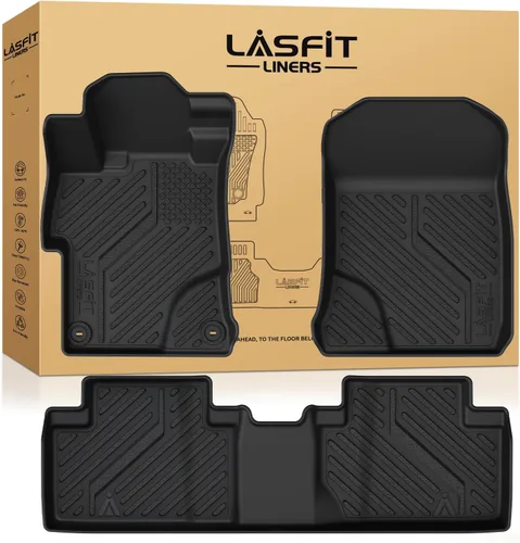 Miniatura 14 de LASFIT Tapete de maletero para Honda Civic Sedan 2022-2026 y Civic Sedan Hybrid 2025-2026, apto para todo tipo de clima, revestimiento de maletero