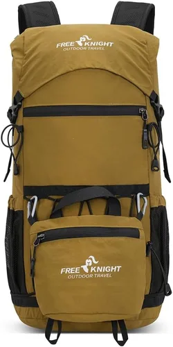 Bseash Mochila de senderismo ligera de 30 L, bolsa de viaje impermeable para deportes al aire libre, mochila para ciclismo, escalada, esquí (caqui)