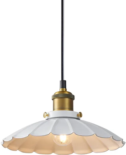 Miniatura 16 de Lámpara colgante negra, lámpara colgante retro de 9.8 pulgadas para dormitorio, luces colgantes brillantes de cocina, sala de estar, 6.5 pies