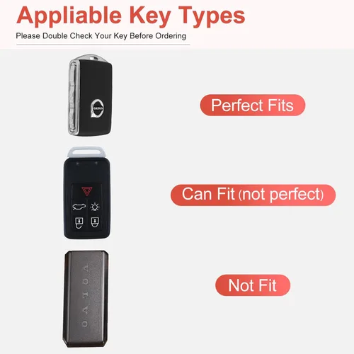 Miniatura 2 de Compatible with Volvo Key Fob Cover