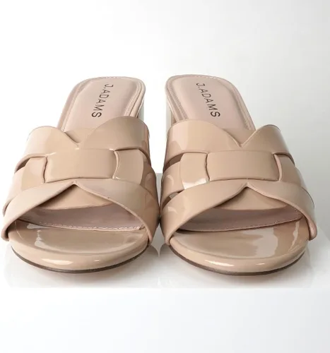 Miniatura 7 de J. Adams Nori Mules para mujer - Sandalias elegantes de tacón de bloque