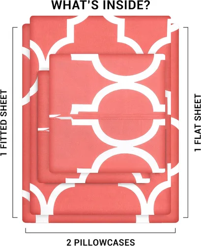 Miniatura 3 de Utopia Bedding Juego de sábanas de microfibra suave de 4 piezas con bolsillo profundo de 15 pulgadas, microfibra cepillada de fácil cuidado