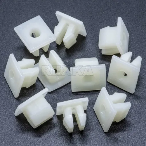 Miniatura 10 de Rexka 40 unids Soporte de parachoques delantero Splash Shield debajo de la cubierta Nylon Tuerca Ojal M5.5 Tornillo 90189-06193 para Toyota Lexus 40