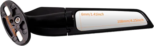 Miniatura 4 de Espejos retrovisores de carreras para motocicleta, espejos 360° rotativos y sigilosos, compatibles con Honda CBR300R CBR500R CBR600RR CBR1000RR