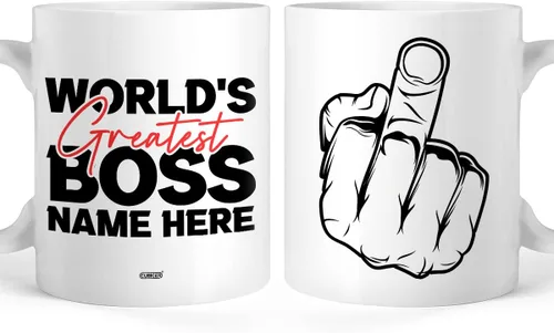 Miniatura 25 de CUBICER Taza de café de cerámica negra personalizada, tazas de béisbol para mamá, con nombre personalizado, tazas grandes, regalos de cumpleaños