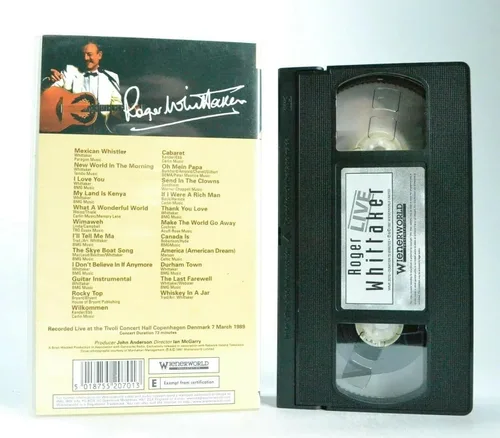Miniatura 3 de Roger Whittaker Live At The Tivoli VHS