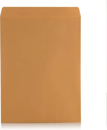 Miniatura 4 de Aimoh Sobres de catálogo de papel kraft marrón autosellado de 9 x 12 pulgadas, 28 libras, 9 x 12 pulgadas, 1 caja, 5 paquetes, 500 sobres (38300-CS)