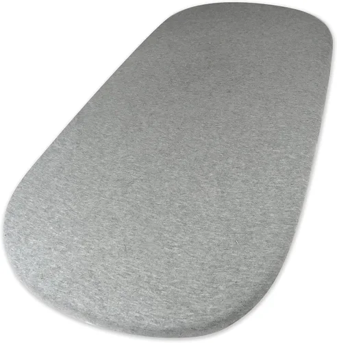 Miniatura 11 de HonestBaby Paquete de 2 sábanas de cuna de algodón orgánico, color blanco, talla única 2 Pack - blanco