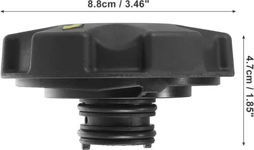Miniatura 3 de ACROPIX Tapa de depósito de depósito de desbordamiento líquido para radiador de refrigerante de motor BMW E82 para E84, paquete de 1 unidad