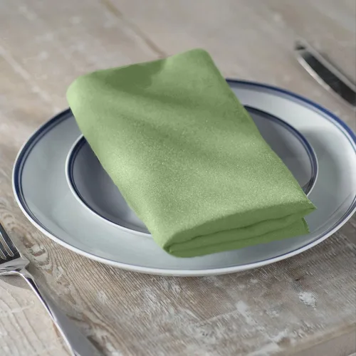 Miniatura 57 de LA Linen Paquete de 10 servilletas de popelina de poli, servilletas de tela suave, servilletas lavables y reutilizables, servilletas de mesa