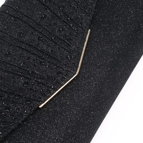 Miniatura 9 de Bolsos de noche para mujer, con lentejuelas y purpurina para mujer, bolso de mano brillante, bolso formal para boda, fiesta, baile de graduación