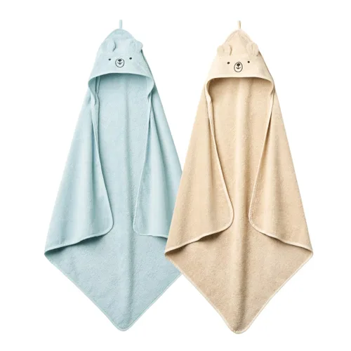 Miniatura 11 de Toalla con Capucha para Bebé – Toallas de Baño de Algodón Orgánico para Bebé – Toallas para Bebé, Toallas de Baño para Bebé para Niño, Niña, 32" x