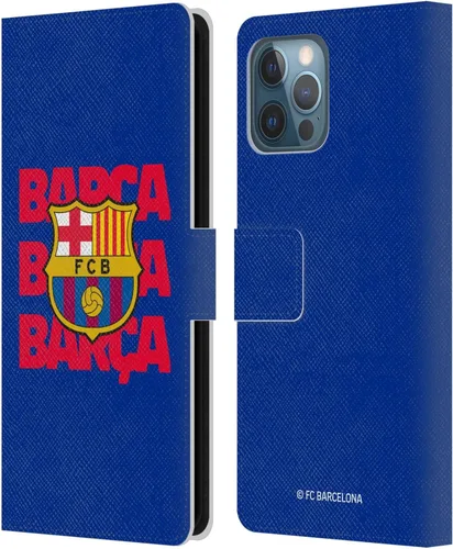 Miniatura 121 de Head Case Designs Funda de piel con licencia oficial del FC Barcelona Barca Crest Graphics para iPhone 11