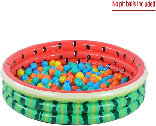 Miniatura 8 de Piscina para niños, hamburguesa de sandía, piscina inflable de helado, piscina de agua en verano, piscina de 45 pulgadas