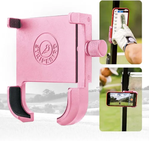 Miniatura 10 de Stripebird - Soporte Magnético Original para Teléfono de Golf - Accesorio para Carrito de Golf - Montura delgada para Smartphone - Almacena y Accede