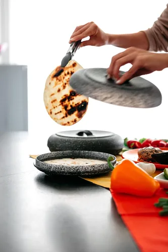 Miniatura 7 de Dexas calentador de tortillas, normal Patrón de granito