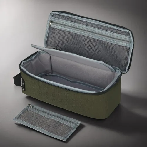Miniatura 3 de LAKE OF FIRE Bolsa de herramientas pequeña de 12.6 pulgadas para hombres con múltiples bolsillos, impermeable, resistente al agua, bolsa de Verde