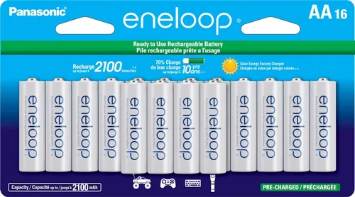 Miniatura 11 de Cargador de batería Panasonic Advanced celda Individual con Eneloop ciclo de 2100 pilas recargables AA Paquete de cargador AA