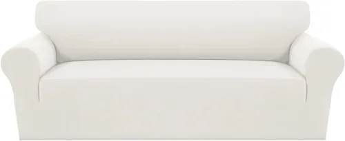 Miniatura 26 de MeilleMaison Funda elástica para sillón 2024, 1 pieza, lavable, protector de muebles para mascotas, funda de sofá antideslizante con parte inferior