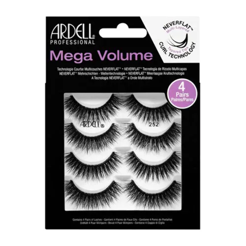 Ardell Mega Volume Lash 252-4 pares Estilo 252