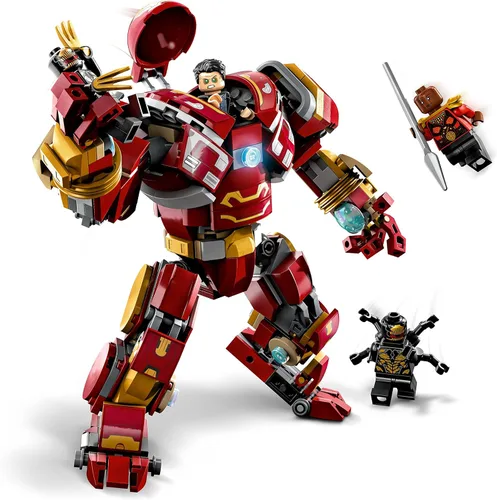 Miniatura 5 de LEGO Marvel The Hulkbuster: La Batalla de Wakanda 76247, Figura de Acción, Juguete Construible con Minifigura de Hulk Bruce Banner, Set