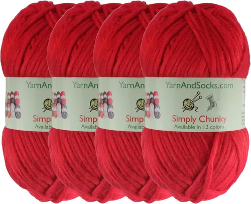 Miniatura 50 de JubileeYarn Halo Fables Yarn - 100g/Skein Bulky Polyester - North Wind Sun - 2 Skeins