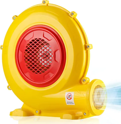 WARSUN Soplador de aire para inflables 480W 0.6HP soplador de aire portátil para casa de rebote, arco, toboganes de salto, ventilador de bomba