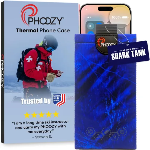 Miniatura 9 de PHOOZY XP3 Funda Térmica Ultra-Resistente para Teléfono para Frío Extremo Funda Aislada para Teléfono Extiende la Vida de la Batería 4X Equipo