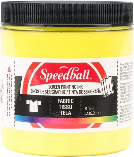 Miniatura 26 de Speedball Tinta de impresión de pantalla de tela, 8 onzas, color negro para impresión de camisetas y serigrafía