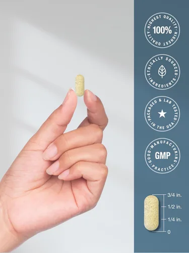 Miniatura 7 de Horbäach Glucosamina condroitina MSM 3600 mg 360 comprimidos Fórmula avanzada con cúrcuma Sin OMG, sin gluten Fórmula avanzada con cúrcuma