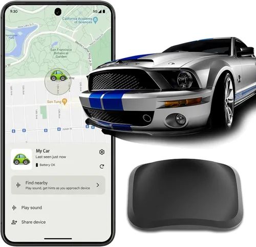 Rastreador de vehículos Mini GPS en tiempo real, diseño magnético impermeable, sin tarifas mensuales, rastreador de automóvil oculto compatible con