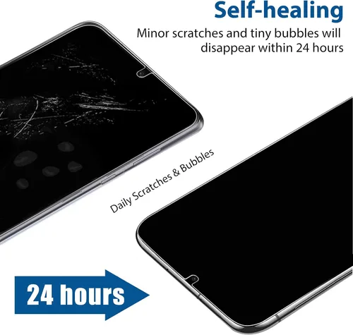 Miniatura 4 de Paquete de 2 protectores de pantalla de privacidad compatibles con Samsung Galaxy S20 Ultra 5G de 6.9 pulgadas, película de poliuretano