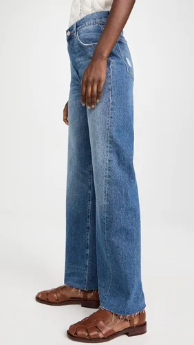 Miniatura 4 de DL1961 Hepburn pierna ancha para mujer jeans vintage de tiro alto