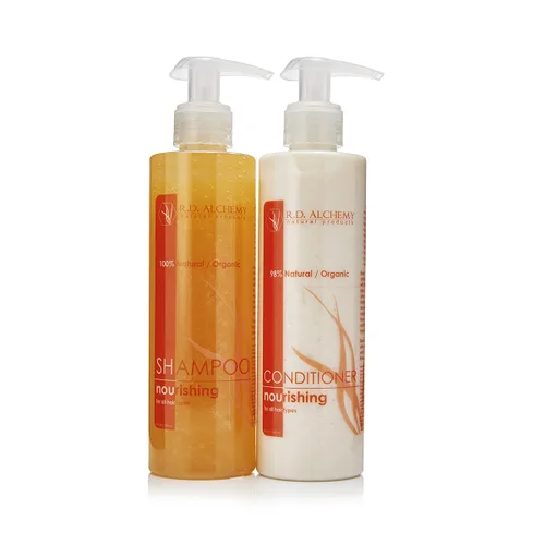 Miniatura 5 de RD Alchemy - Acondicionador nutritivo 98% natural y orgánico para cabello opaco y adelgazante. Hidrata mientras le da un impulso a tu cabello sin