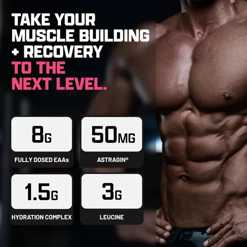 Miniatura 4 de Nutrex Research Hidratación EAA EAAs + BCAA en polvo Recuperación muscular, fuerza, construcción muscular, resistencia 8G Aminoácidos