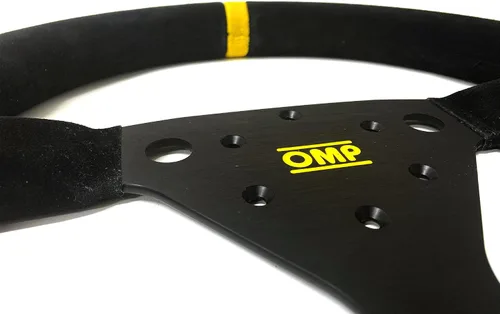 Miniatura 3 de OMP Volante 320 SP Negro Grip Centro Plata