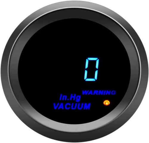 Miniatura 8 de AUCELI - Medidor de relación aire/combustible digital para coche, kit de medidor universal, 2" 52mm y pantalla LED azul
