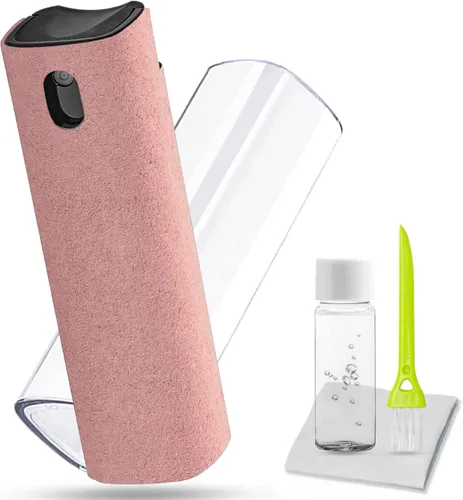 Miniatura 11 de Espray limpiador de pantalla para pantalla táctil, kit de limpieza walrfid para teléfono inteligente electrónico TV, portátil, tableta, PC, Gris