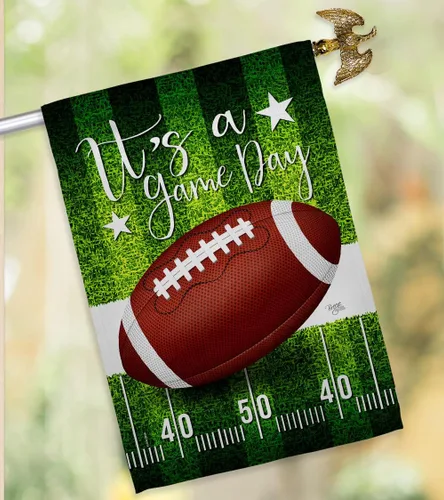 Miniatura 10 de Decoración del Super Bowl 2023 para decoración del hogar, arte de pared para habitación, patio, porche, césped, jardín, bandera, poste, tapiz al