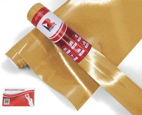 ORACAL ORALITE 5600 Gold 091 - Rollo de lámina de vinilo de 2 x 3 pies, para Cricut, Silhouette Cameo, manualidades y cortadores de letreros Oro 091