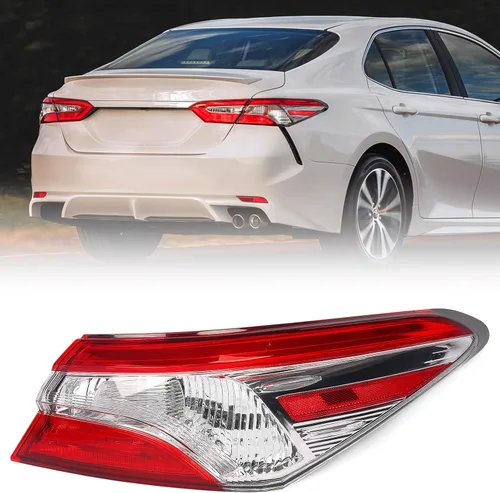 Montaje de luz trasera de Huray para Toyota Camry 2018-2020 LE L SE Reemplazo de lámpara trasera 81560-06720 lado del pasajero (derecho)