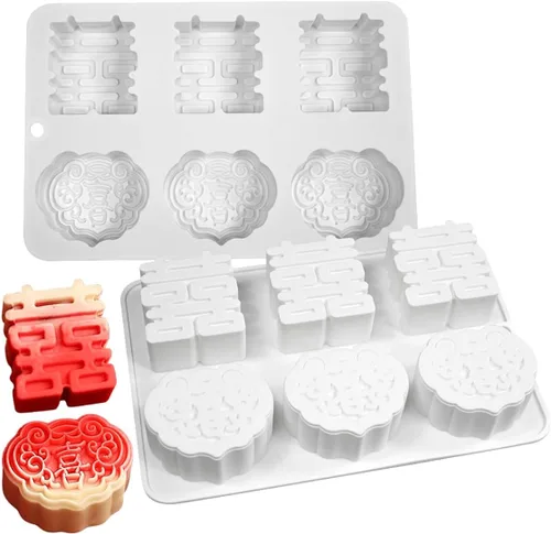 Miniatura 13 de TUKE Molde de silicona para árbol de Navidad, moldes en forma de árbol para hacer velas de jabón hechas a mano, pasteles, dulces de postre