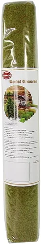 Miniatura 5 de CP135 Alfombrilla de Hierba Artificial para Modelos de Trenes Verde Amarillo Otoño Tardío 40 x 100cm o 15.7"x 39" para Decoración, Paisaje