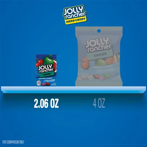 Miniatura 7 de JOLLY RANCHER Chews - Caja de dulces con sabor a fruta surtida, 2.06 onzas (12 unidades)