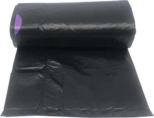 Miniatura 3 de Bolsas de basura negras con cordón de 5 galones, bolsas de basura pequeñas para el hogar, 100